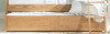 Harper Valley Natural Optional Twin Storage Trundle shown with Mattress Room