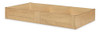 Harper Valley Natural Optional Twin Storage Trundle shown with Dividers