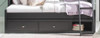 Crossroads Black Optional Under Bed Storage Drawers Room