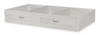 Jordan Whitewash Optional Twin Storage Trundle shown with Dividers