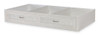 Jordan Whitewash Optional Twin Storage Trundle shown with Dividers