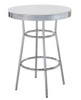 Boom Boom Room Retro Pub White Table