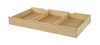 Melrose Natural Optional Twin XL Storage Trundle with Dividers