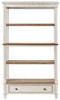 Realyn - Bookcase - Brown / White