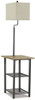 Shianne - Metal Tray Lamp  - Black