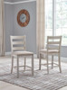 Skempton - Upholstered Barstool (Set of 2) - White
