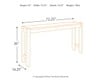 Torjin Long Counter Table