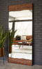 Panchali - Floor Mirror - Brown / Black