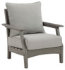 Visola - Lounge Chair w/Cushion (Set of 2) - Gray