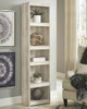 Bellaby - Pier - 4 Shelves - Whitewash