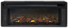Entertainment Accessories - Fireplace Insert - Rectangular - Black