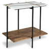 Braxmore - Accent Table - White / Light Brown