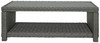 Elite Park - Rectangular Cocktail Table - Gray
