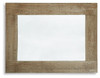 Waltleigh - Accent Mirror - Distressed Brown