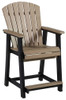 Fairen Trail - Barstool (Set of 2) - Black / Driftwood