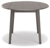 Shullden Round DRM Drop Leaf Table