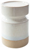 Hurston - Candle Holder Set (Set of 3) - Ivory / Brown