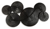 Rhetlen - Wall Decor - Black / Gold Finish