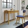 Lingo Natural Study Desk Angled View Room