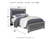 Lodanna - Panel Bed