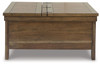 Moriville - Lift Top Cocktail Table - Grayish Brown