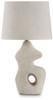 Chadrich - Paper Table Lamp (Set of 2) - Antique Beige