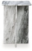 Keithwell - Square Accent Table - Gray