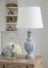 Cylerick - Terracotta Table Lamp - Antique Blue