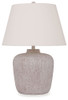 Danry - Metal Table Lamp - Distressed Cream