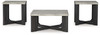 Sharstorm - Occasional Table Set (Set of 3) - Two-tone Gray