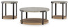 Darthurst - Occasional Table Set (Set of 3) - Light Brown