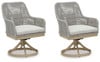 Seton Creek Swivel Chair w/Cushion (2/CN)