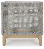 Seton Creek - Square End Table - Gray