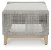 Seton Creek - Ottoman With Cushion - Gray