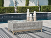 Seton Creek - Rectangular Cocktail Table - Gray