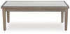 Rainier Ranch - Rectangular Cocktail Table - Brown / Beige