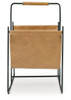 Faronworth - Magazine Rack - Brown / Black