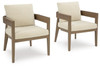 Serene Bay Arm Chair With Cushion (2/CN)