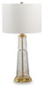 Bakersboro - Glass Table Lamp - Clear / Gold Finish