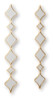 Harriswood - Accent Mirror Set (Set of 2) - Gold Finish