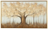Dalewick - Wall Art - Brown / Gray / Gold Finish