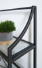 Dakerwell - Bookcase - Antique Black