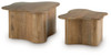 Abeford - Accent Cocktail Table (Set of 2) - Brown