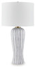 Lanwell - Poly Table Lamp - Antique Gray