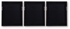 Hendridge - Wall Art Set (Set of 3) - Taupe / White