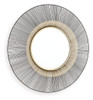 Dallmen - Accent Mirror - Black / Gold Finish