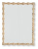 Acelmore - Accent Mirror - Light Brown