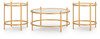 Pearlox - Occasional Table Set (Set of 3) - Gold