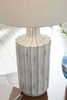 Imre - Poly Table Lamp - Distressed Brown