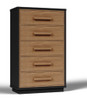 Kozmour Five Drawer Chest